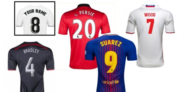 Football Shirt Printing Edinburgh
