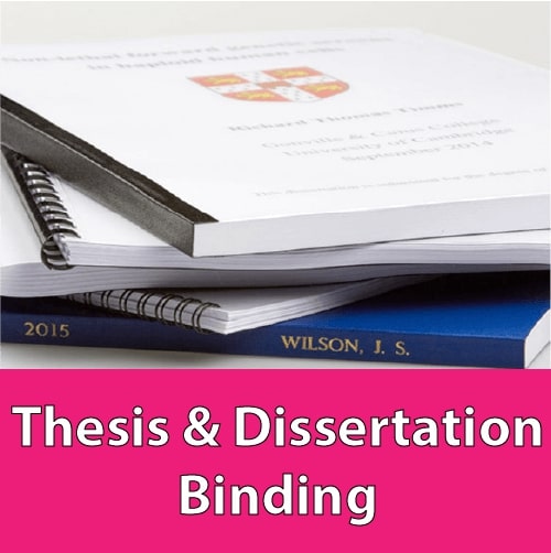 Dissertation Binding Edinburgh