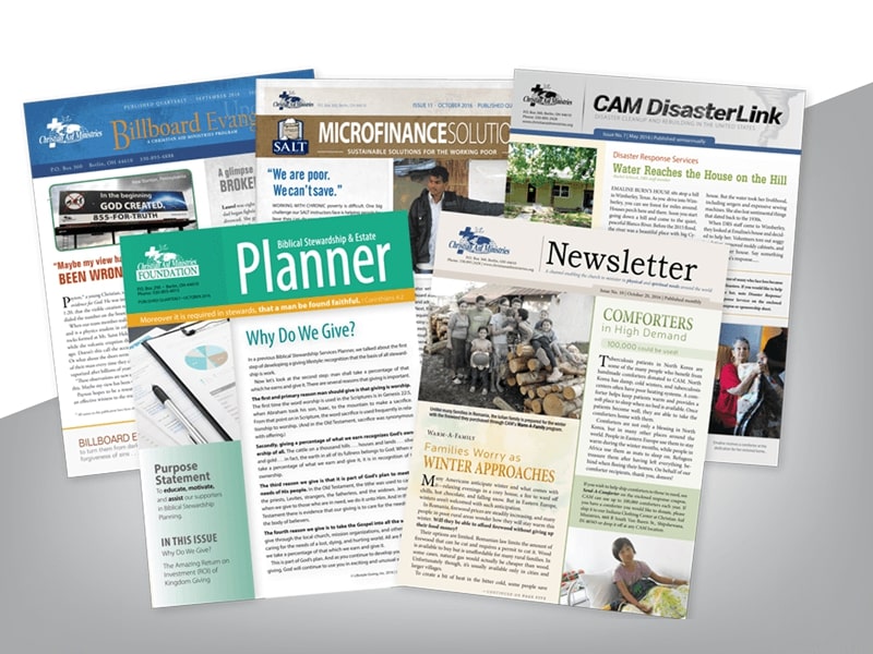 Newsletters Printing Edinburgh